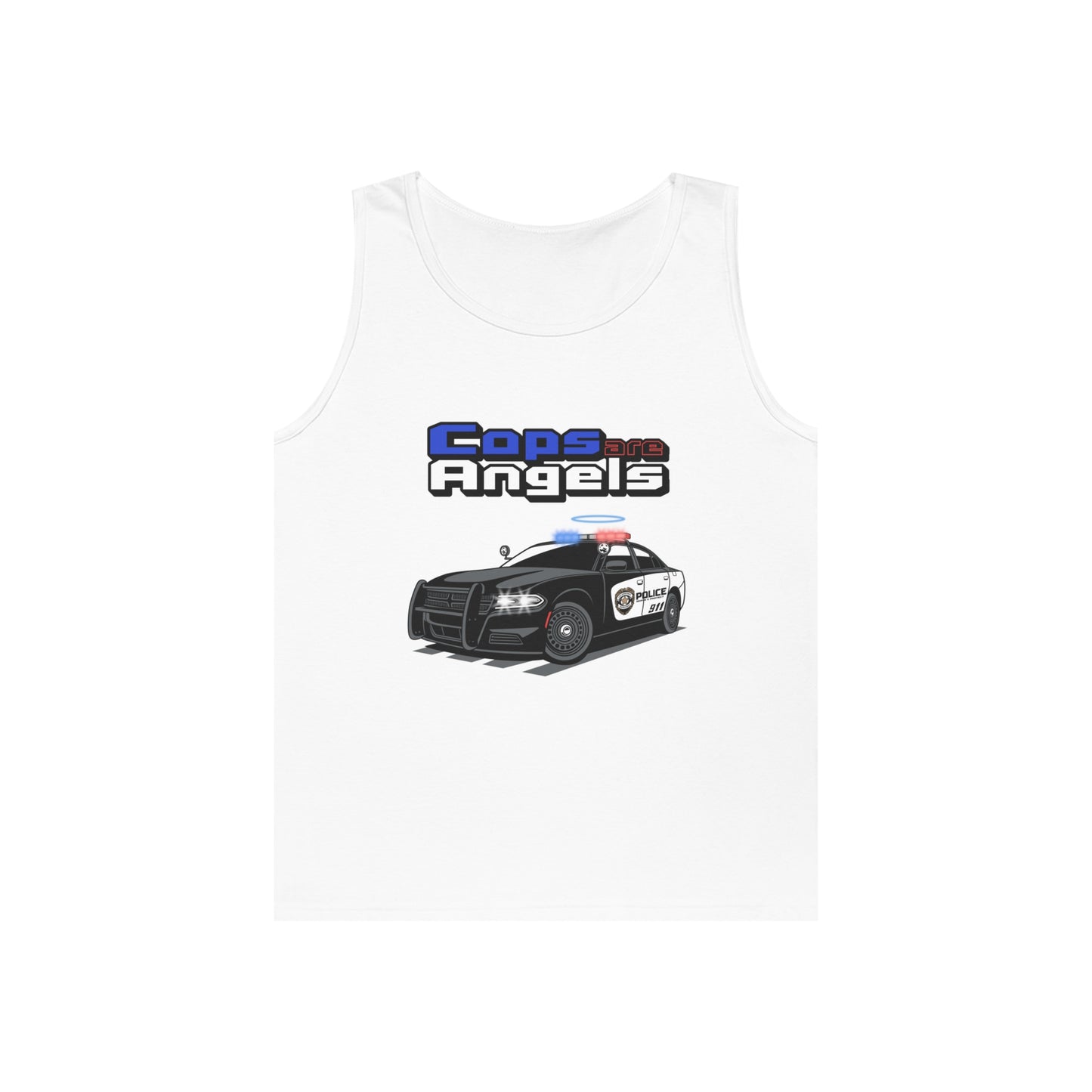 Halo Cop Car Unisex Tank Top