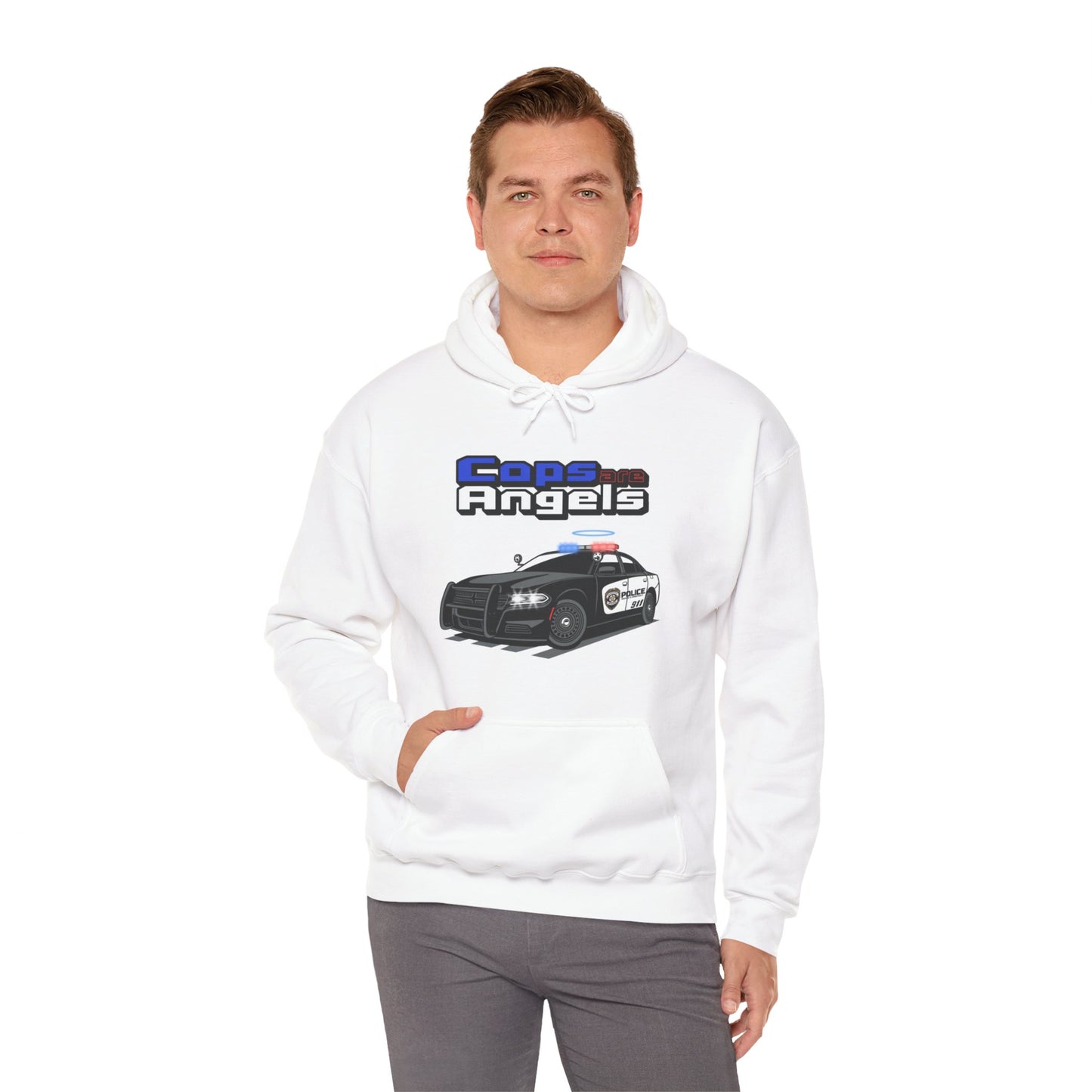 Halo Cop Car Unisex Hoodie