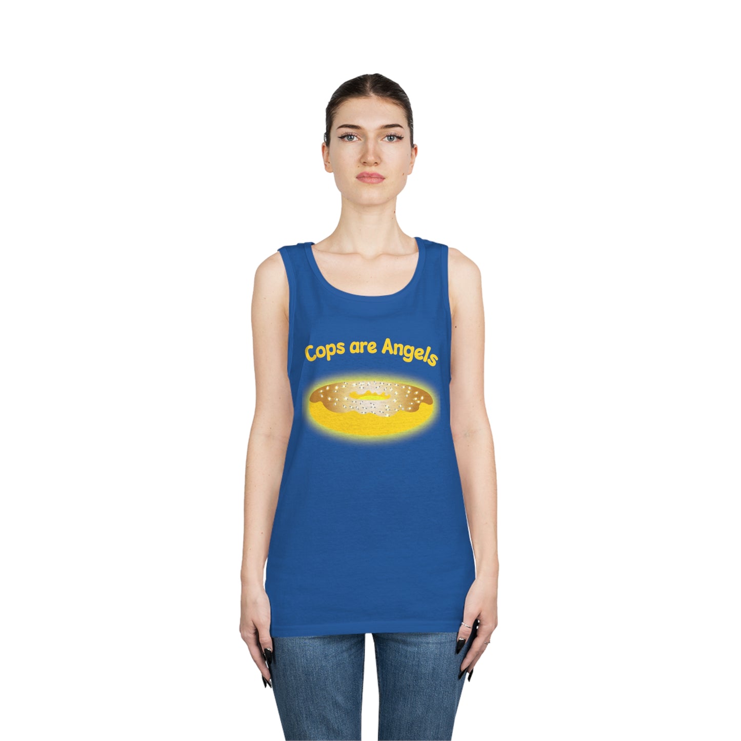 Halo Donut Unisex Tank Top