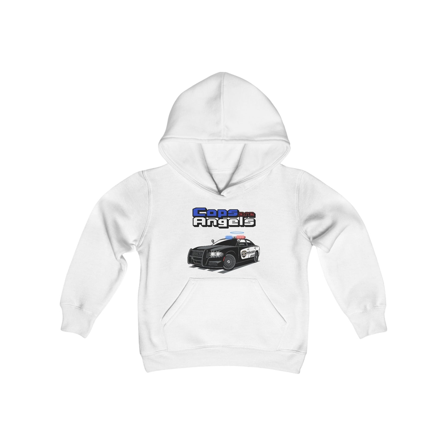 Halo Cop Car Kids Unisex Hoodie