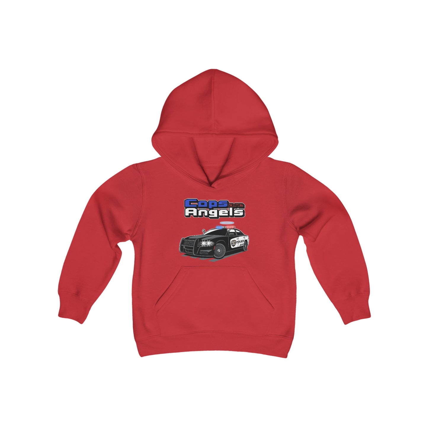 Halo Cop Car Kids Unisex Hoodie