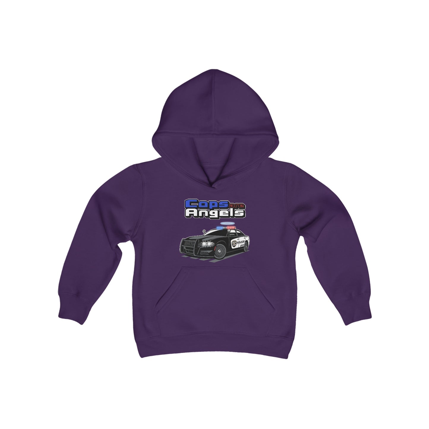 Halo Cop Car Kids Unisex Hoodie