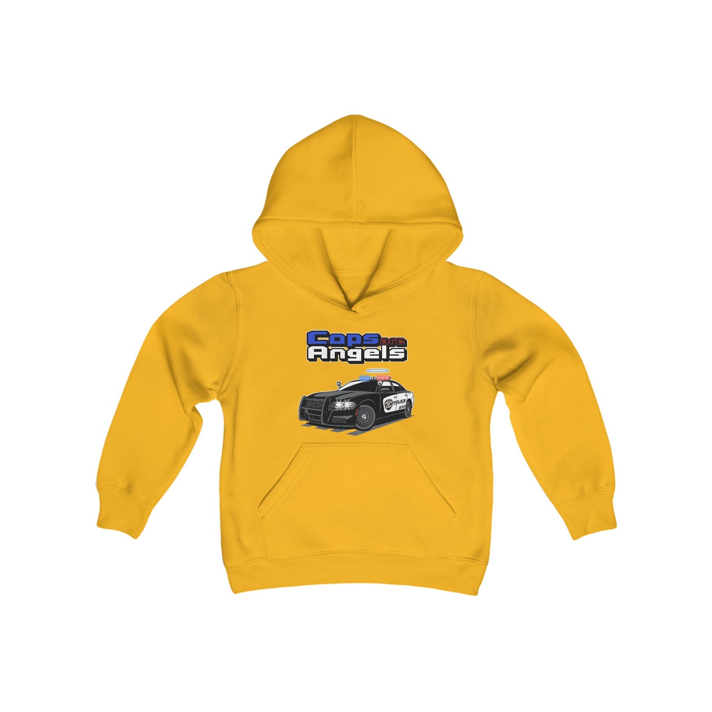 Halo Cop Car Kids Unisex Hoodie