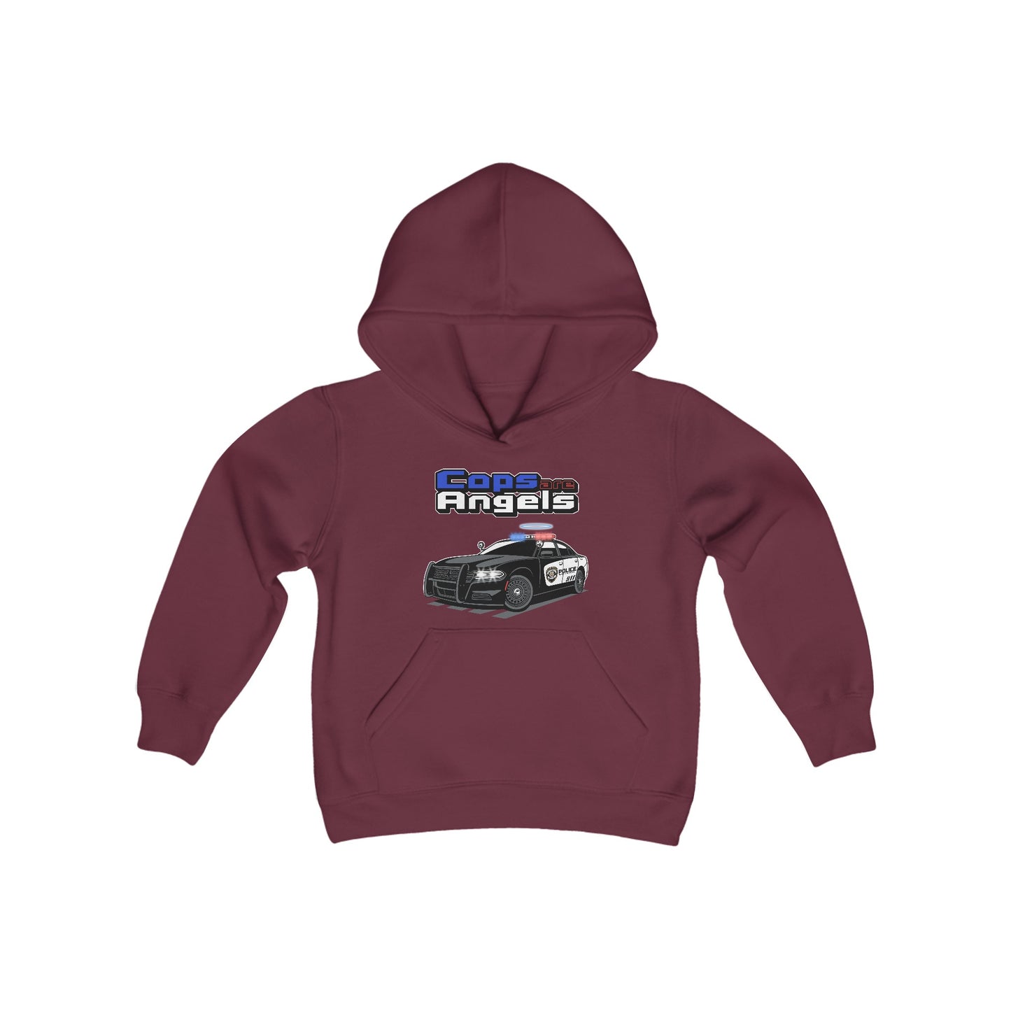 Halo Cop Car Kids Unisex Hoodie