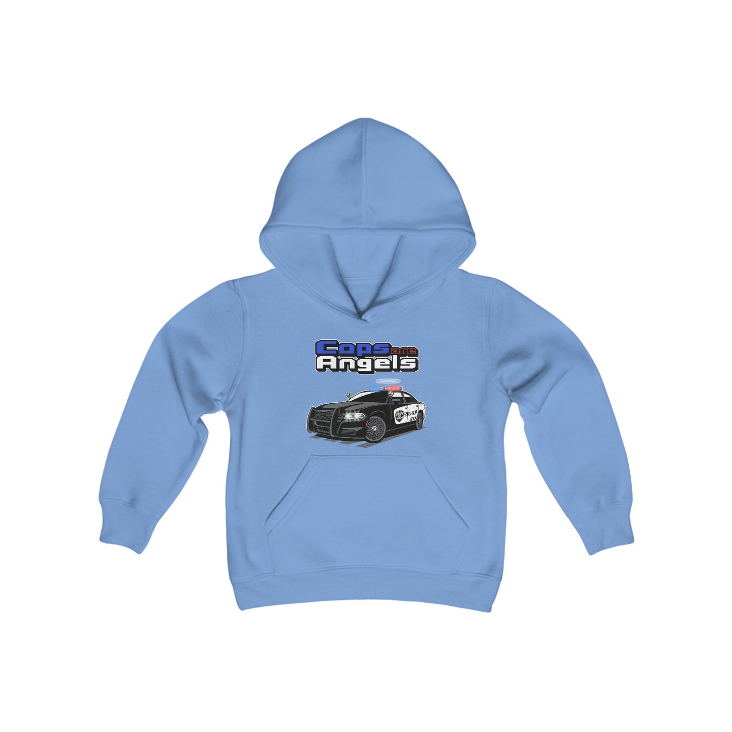 Halo Cop Car Kids Unisex Hoodie