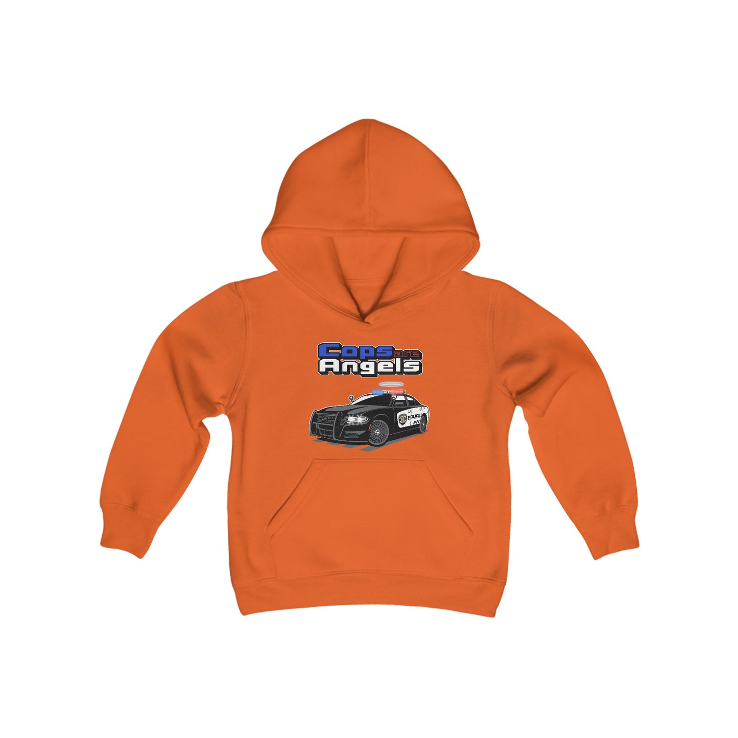 Halo Cop Car Kids Unisex Hoodie