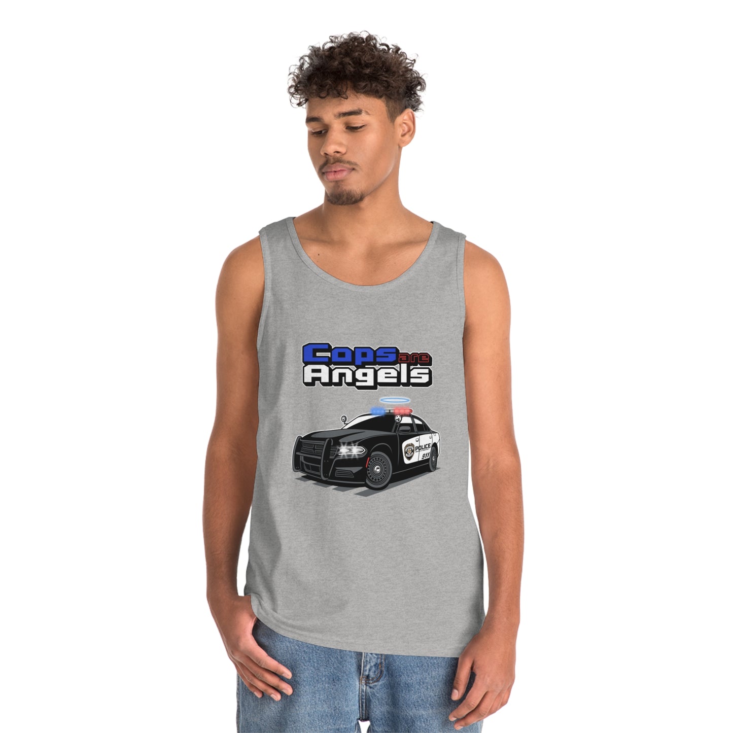 Halo Cop Car Unisex Tank Top