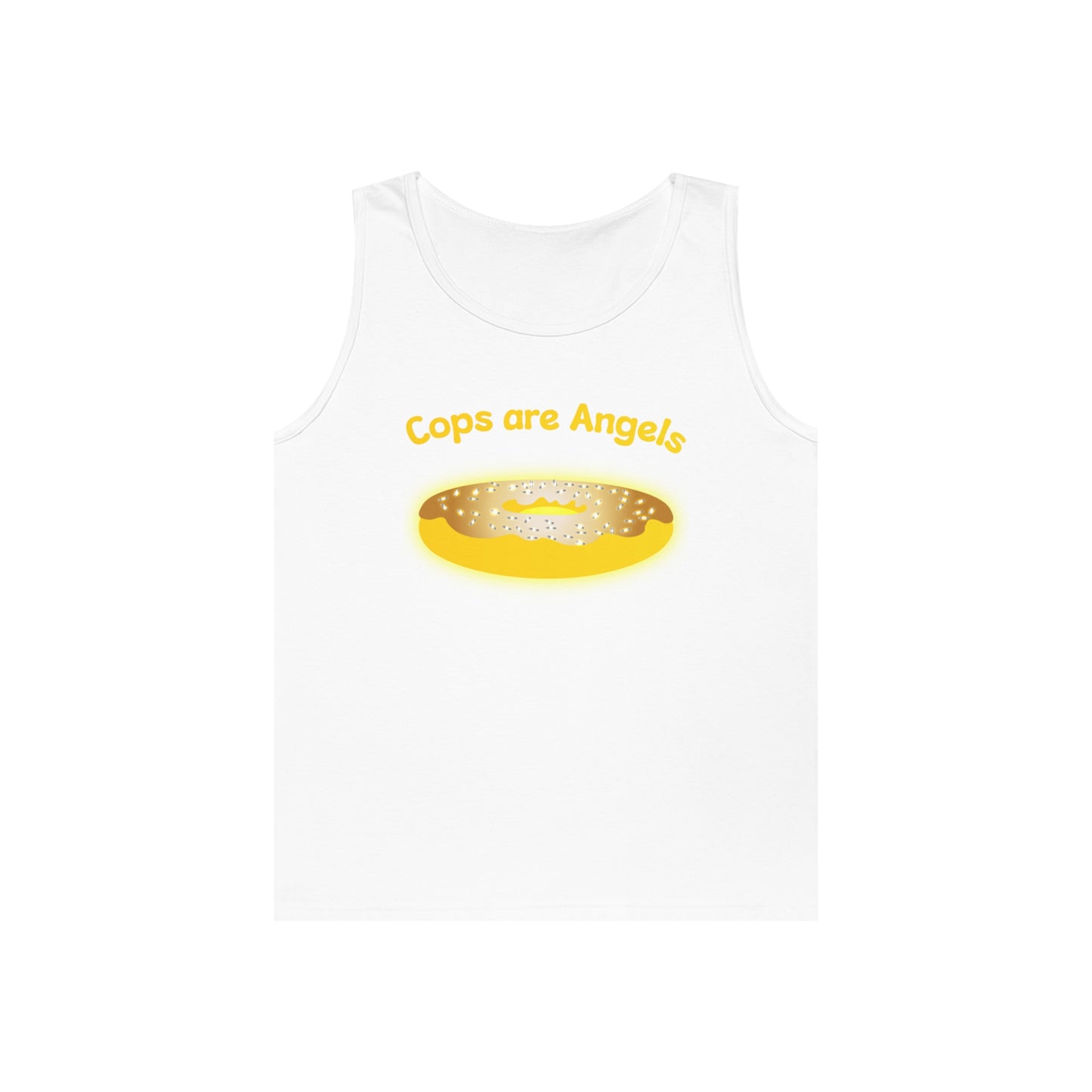 Halo Donut Unisex Tank Top