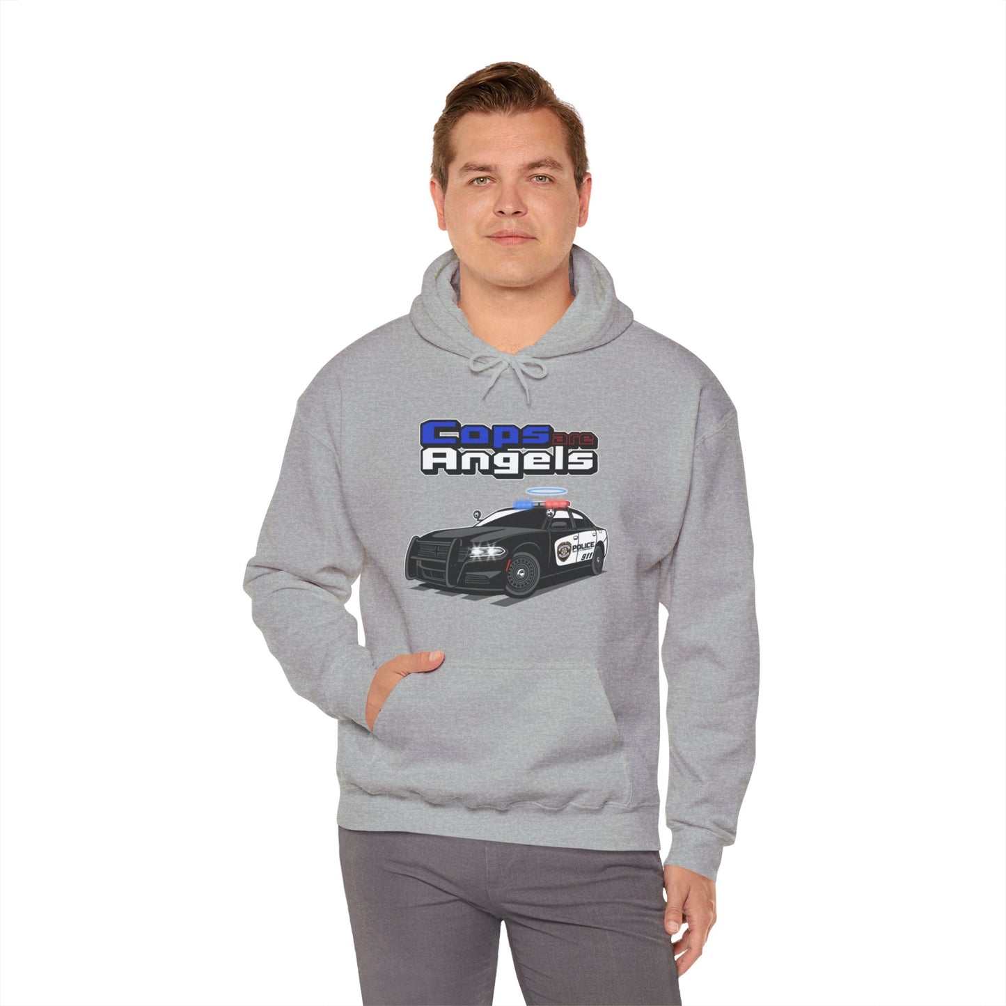 Halo Cop Car Unisex Hoodie