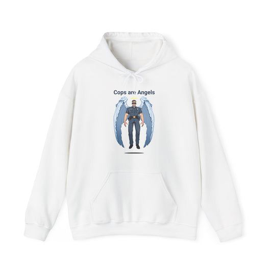 Male Angel Cop Unisex Hoodie