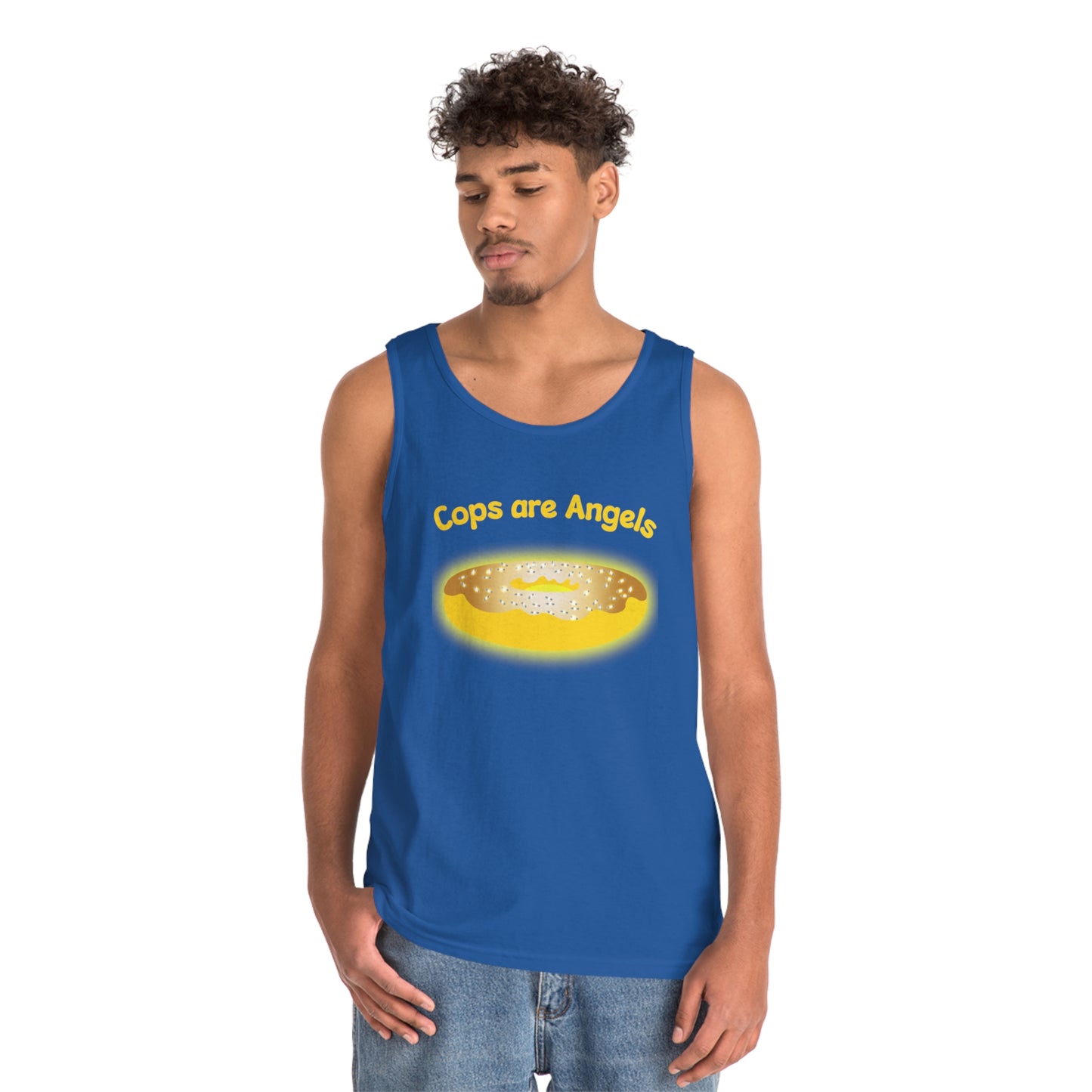 Halo Donut Unisex Tank Top