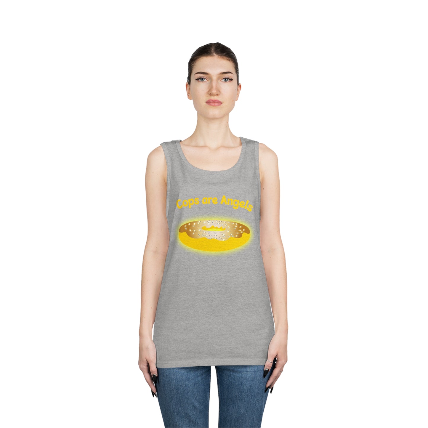 Halo Donut Unisex Tank Top