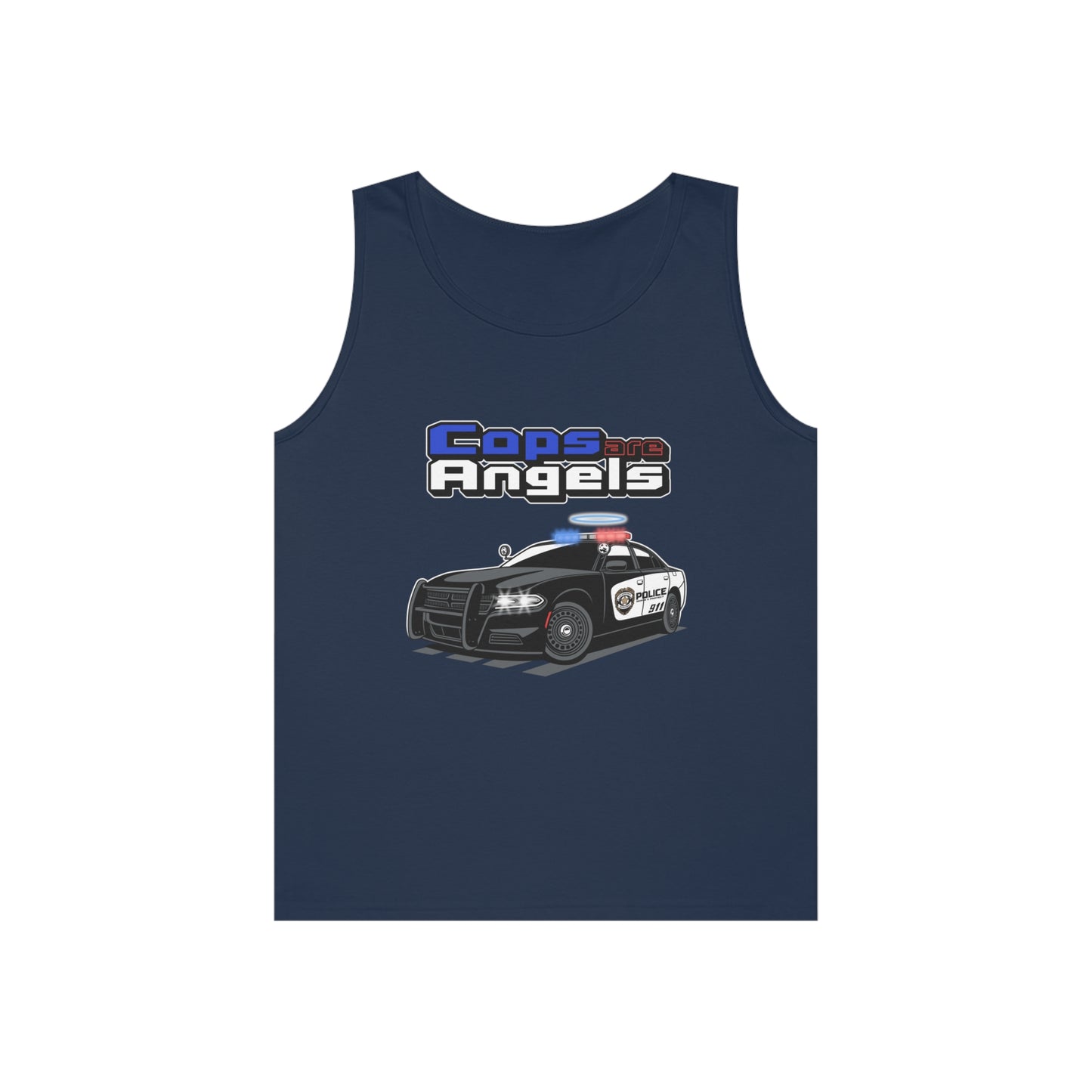 Halo Cop Car Unisex Tank Top