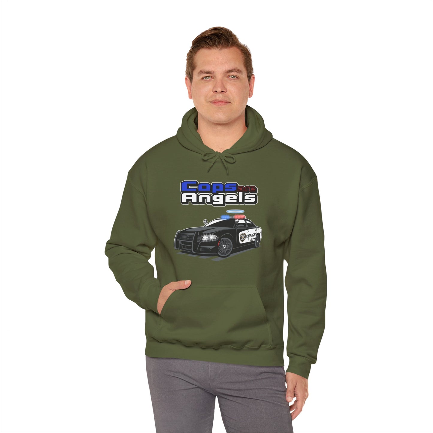 Halo Cop Car Unisex Hoodie