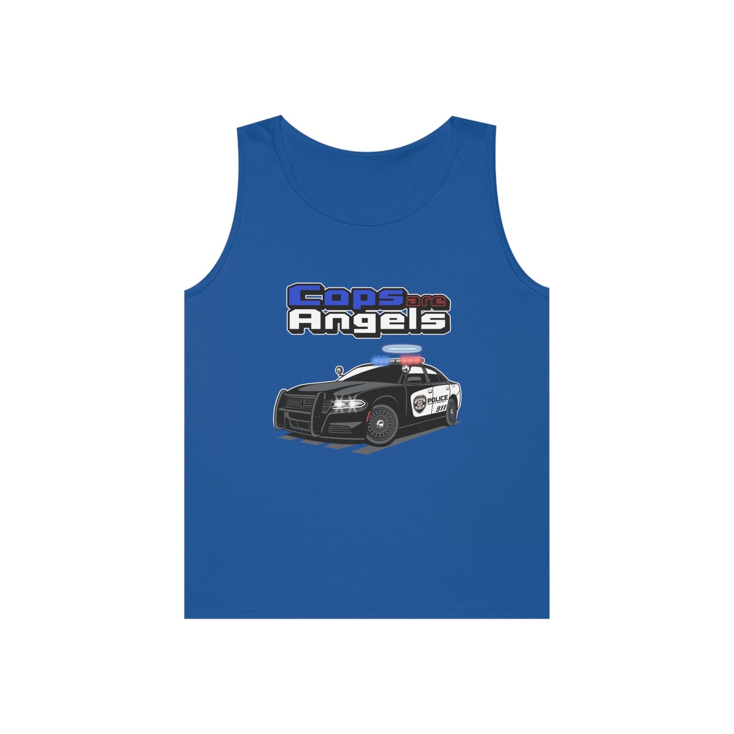 Halo Cop Car Unisex Tank Top