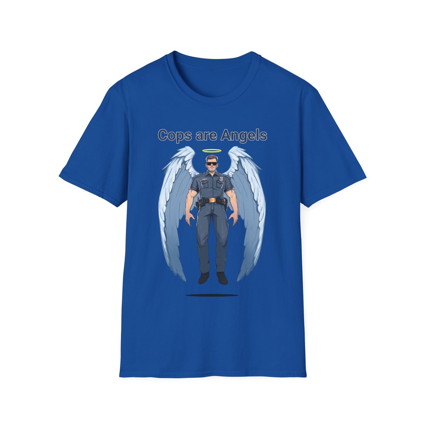 Male Angel Cop Unisex T-Shirt