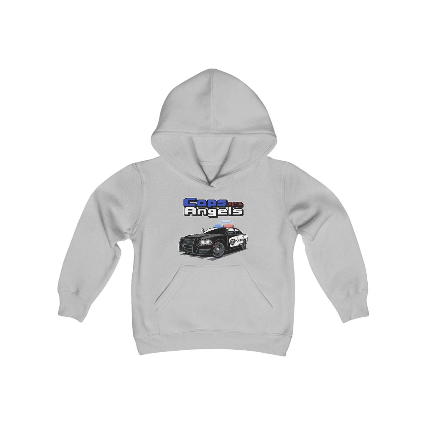 Halo Cop Car Kids Unisex Hoodie