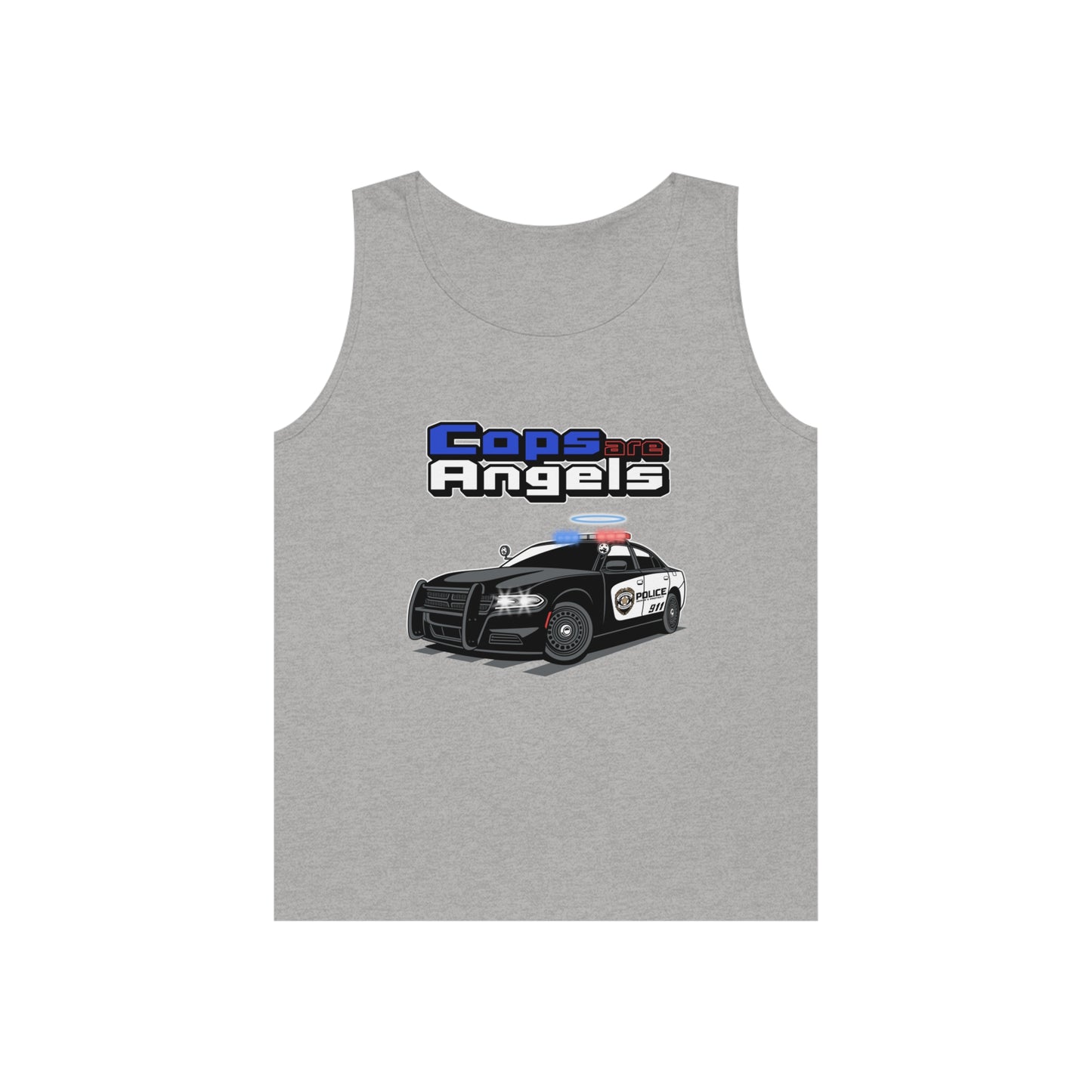 Halo Cop Car Unisex Tank Top